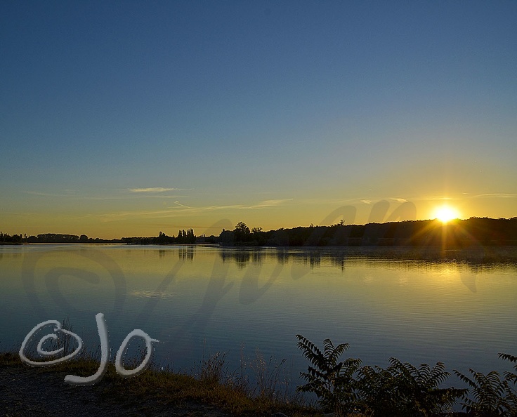 Coucher de soleil Laramée