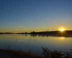 Coucher de soleil Laramée