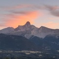 Coucher de soleil sur l'Obiou 